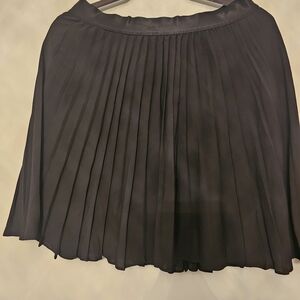 Express Black Skater Skirt
